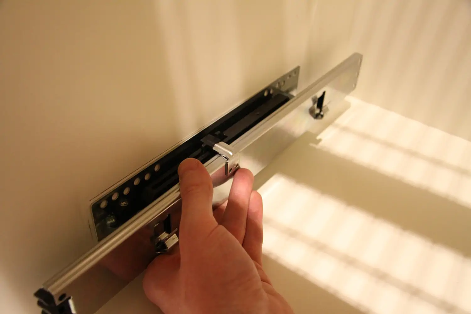 8. Line Up The Runner And Mark The Pilot Holes
